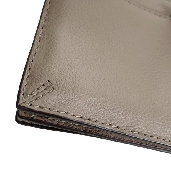 Kate Spade Beige Tan Crossbody Bag Purse Leather Zip Slots Gold Detachable Strap - Picture 12 of 12